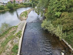 Erms Niedrigwasser